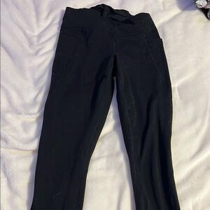 Black High-Waisted Leggings